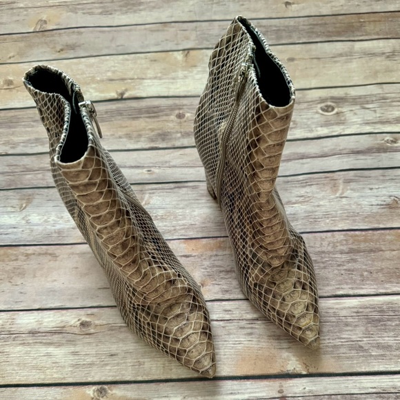Marc Fisher | Snake Print Boot - Picture 2 of 5